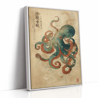 Emerald Tentacles Embrace Ancient Scrolls