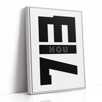 Modern M House Number Seven