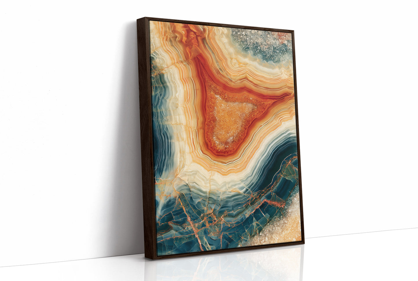 Fire Agate, Cross Section