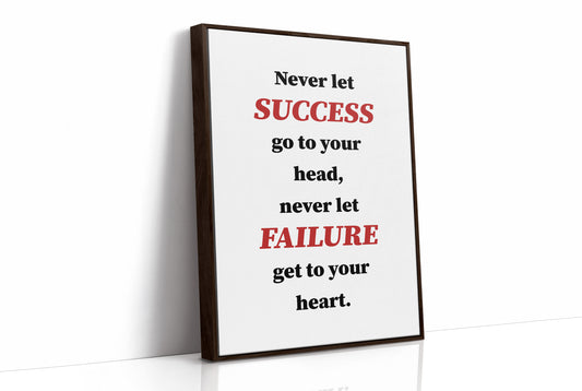 Success And Failure Balance