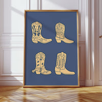 Boots Tell Tales Of Prairie Wind