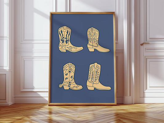 Boots Tell Tales Of Prairie Wind