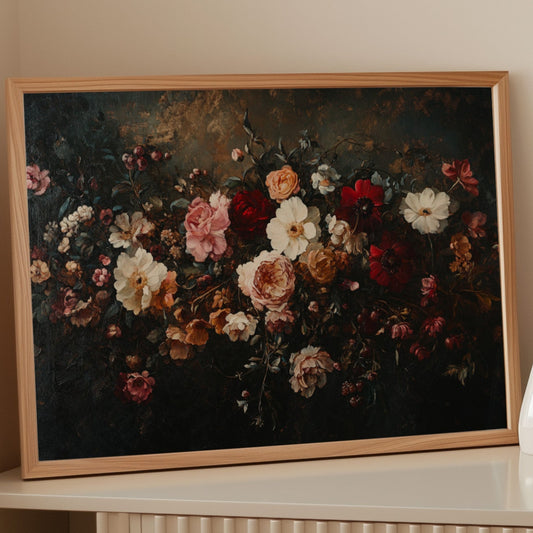 Moonlit Blooms Tell Ancient Tales