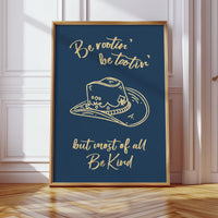 Cowboy Wisdom Writes In Gold