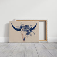 Indigo Blooms Upon Desert Remains