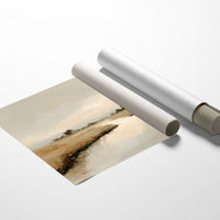 Whispered Reflections Across Ivory Marshlands