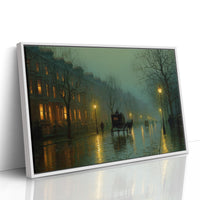 Foggy Streets Await Midnight Carriage