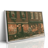 Antique Row, Falling Snow