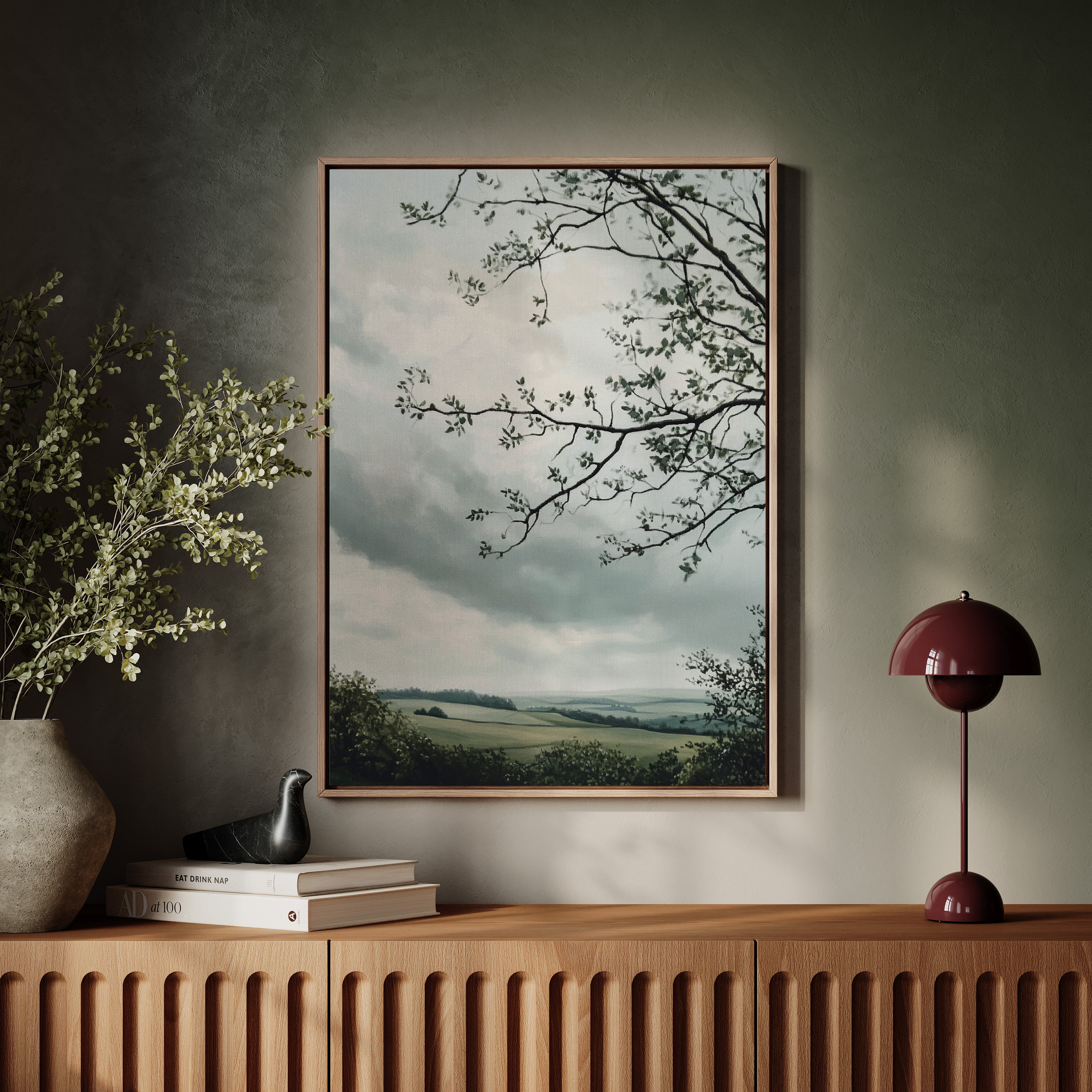 Branches Reaching for Horizon's Breath