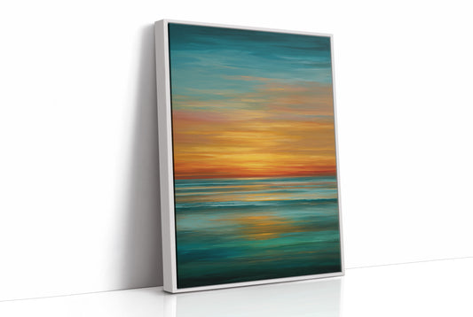 Coastal Horizons Meet Golden Hour