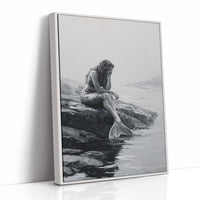 Monochrome Myths At Ocean's Edge
