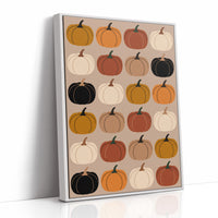 Harvest Palette In Perfect Rows