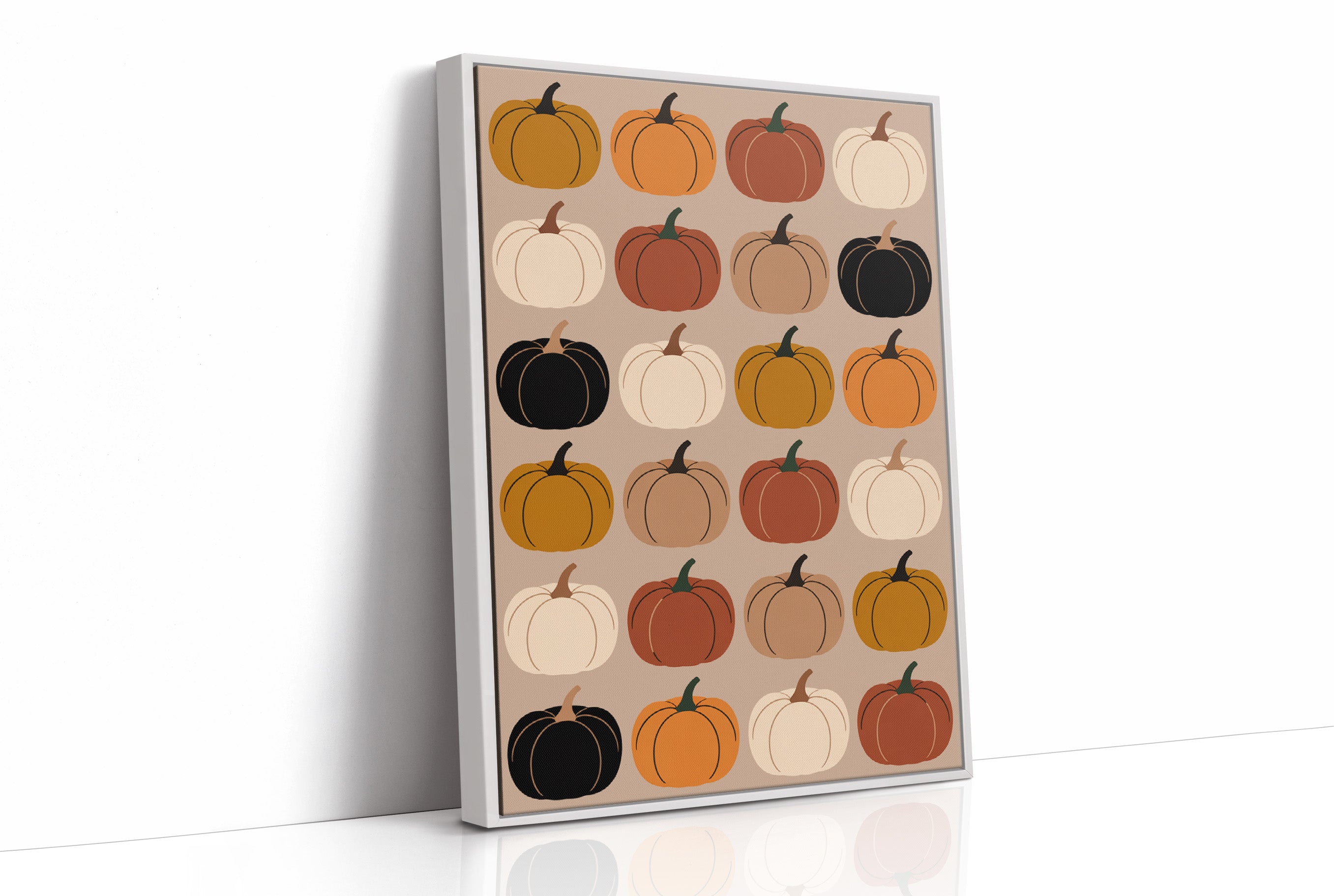 Harvest Palette In Perfect Rows