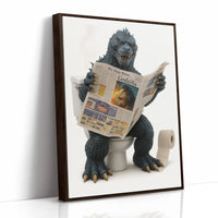 Godzilla on the Throne