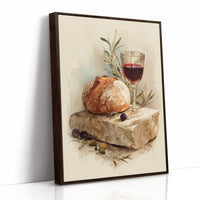 Bread Wine And Olive Light