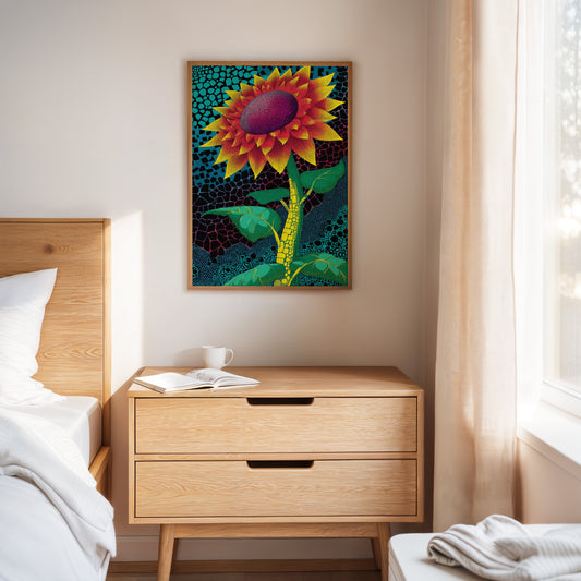 A Sunflowers Vibrant Rebellion