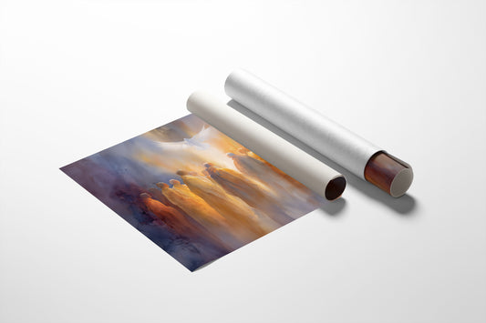 Light Ascends Through Gathered Souls