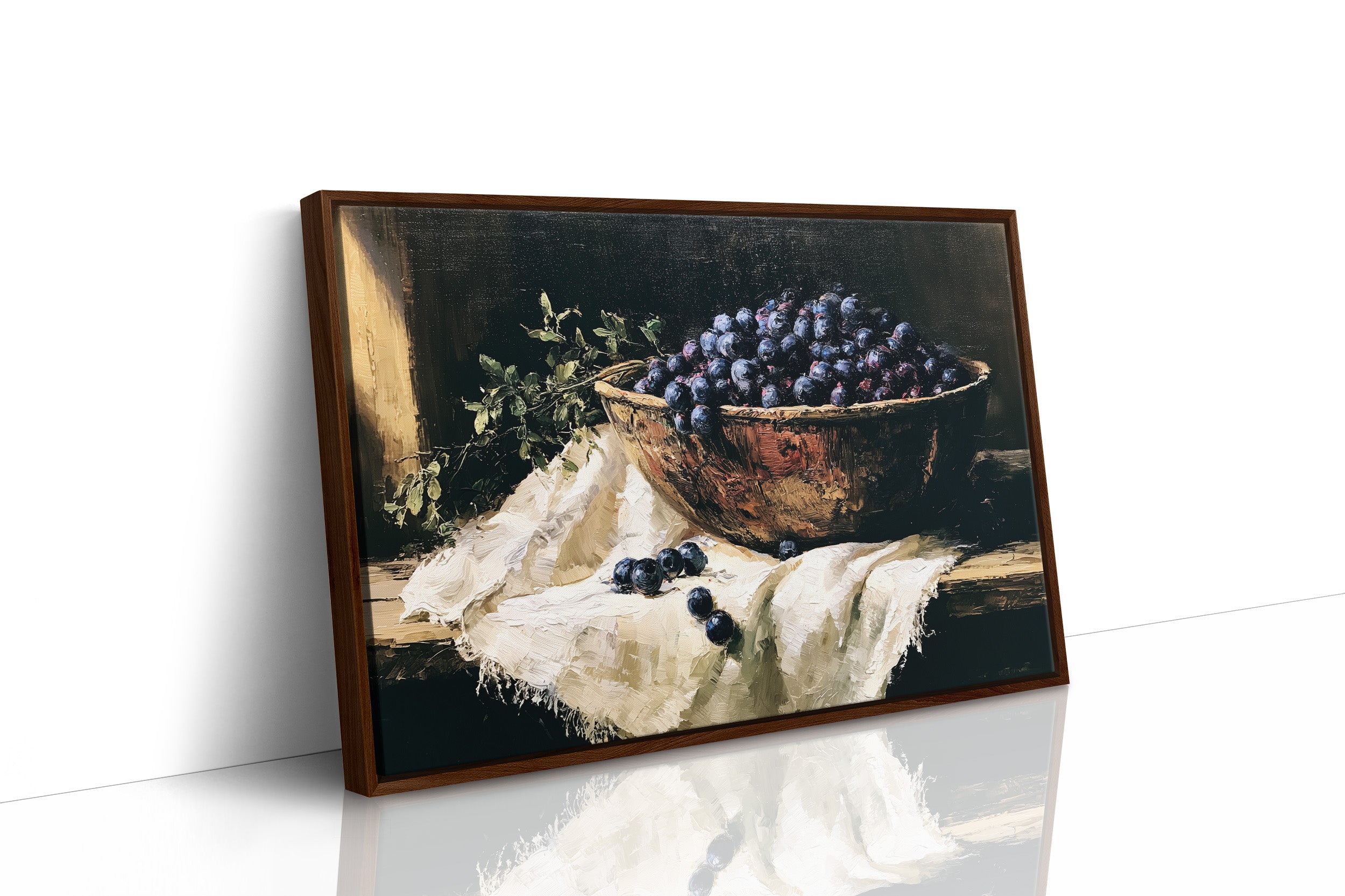Grapes in Shadow and Copper