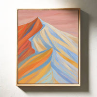 Morning Light Paints Mountain Ribbons