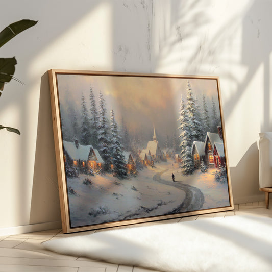 A Path Through Winter's Embrace