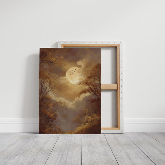 Amber Moon Calls Night Birds