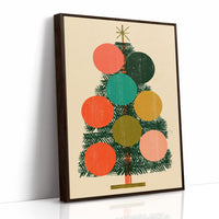 Block Print Tree, Star on Top