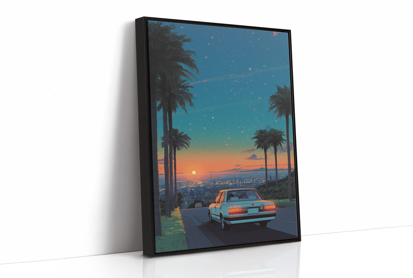Twilight Journey Through Urban Paradise