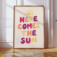 Sunrise Letters Sing Their Joy