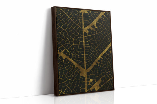 Gilded Leaf Veins