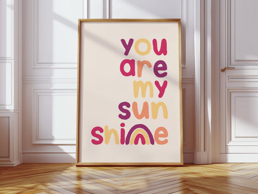 Letters Paint Tomorrow's Rainbow Promise