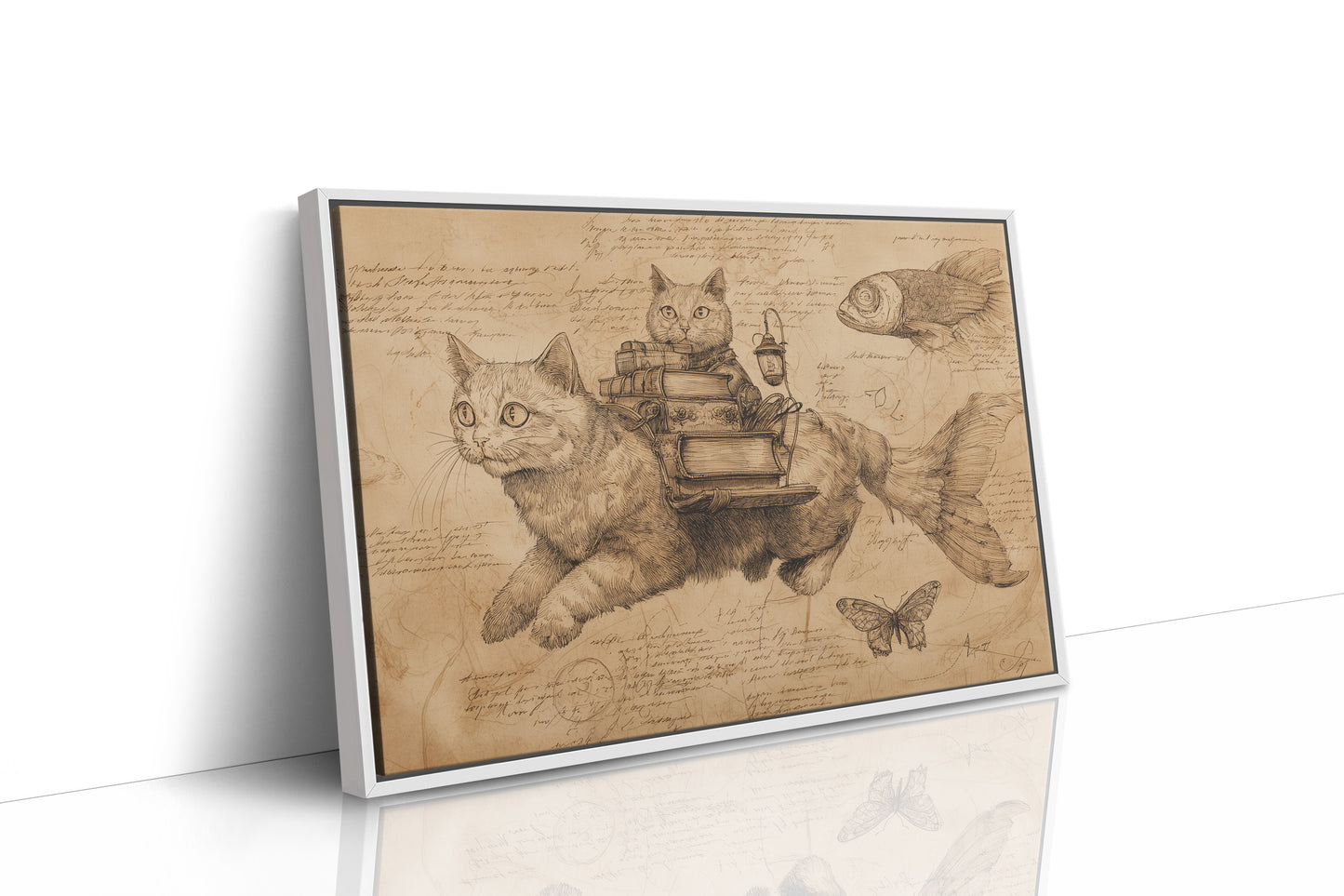 Curious Cats Sail Fishy Waters