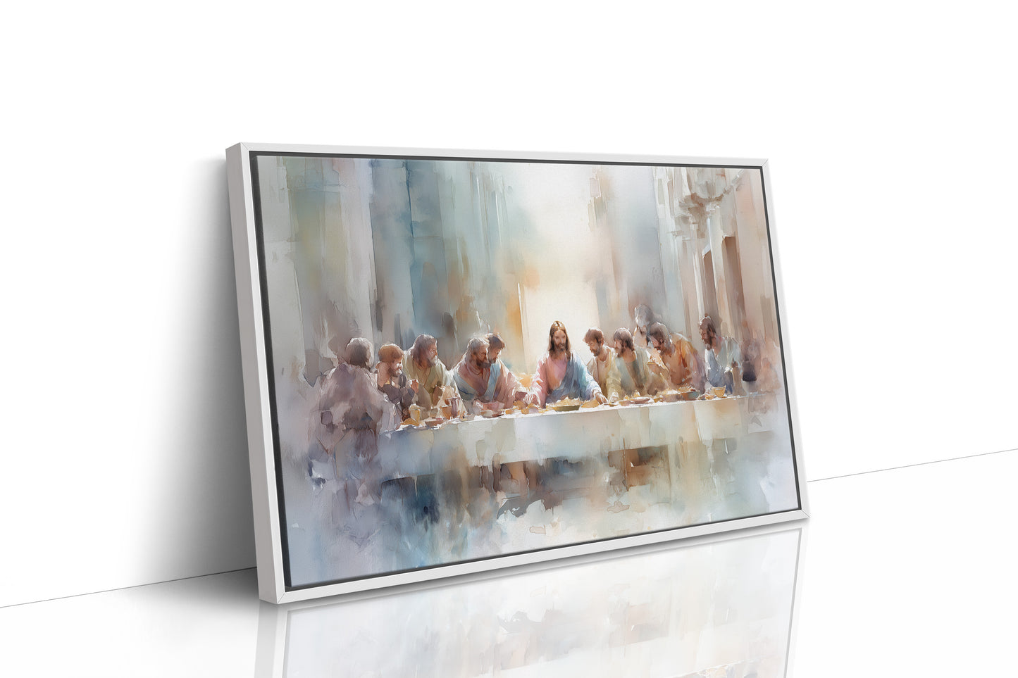 Soft Light Across Ancient Table