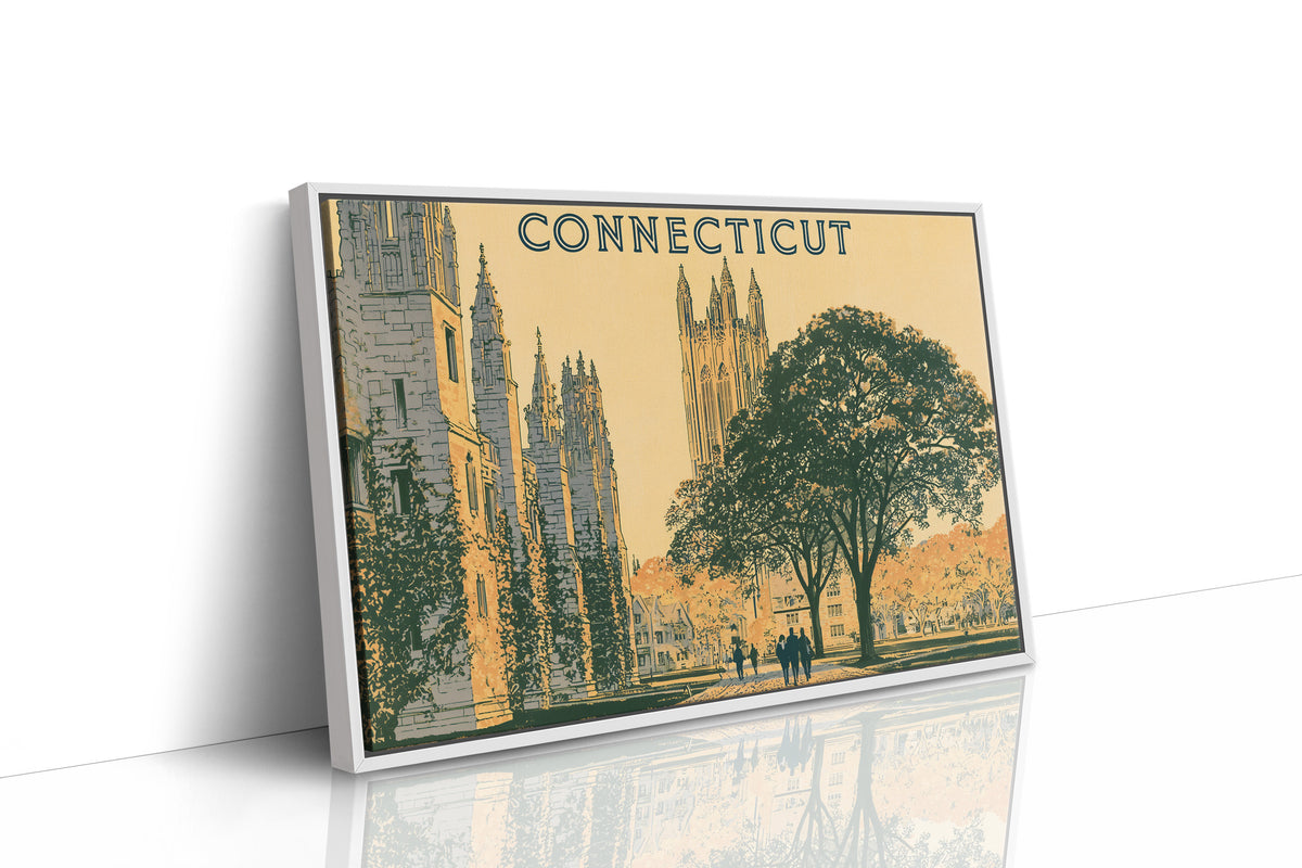 Connecticut Gothic Campus Walk