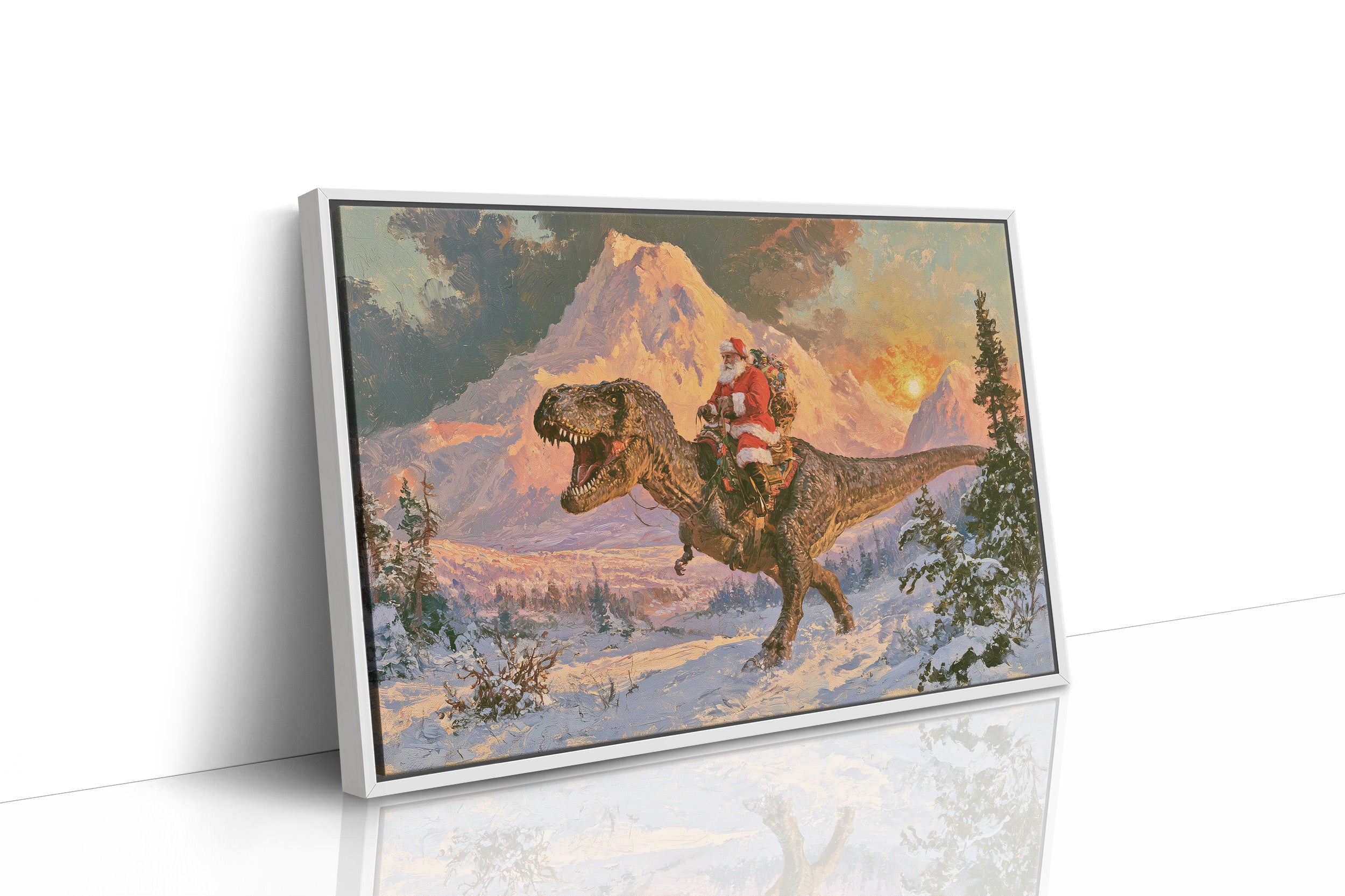 Santa's Prehistoric Delivery Run