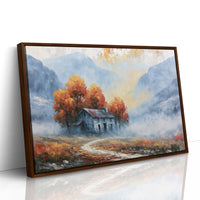 Cabin Where Autumn Settles
