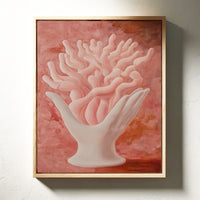 Coral Dreams In Porcelain Light