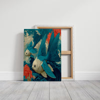 Koi in the Great Wave