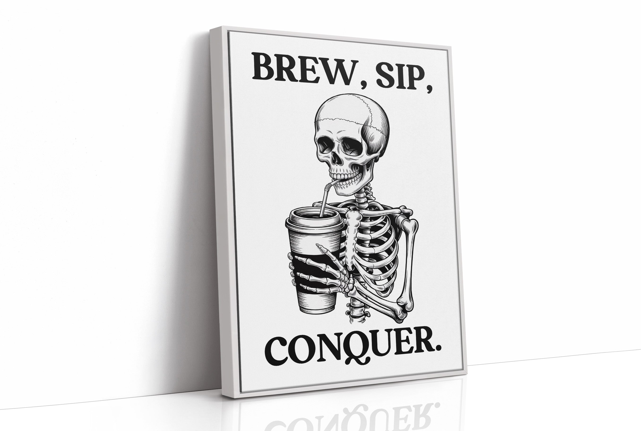 Caffeine Fuels Bare Bones Existence