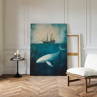 Deep Blue Silence and the Whale