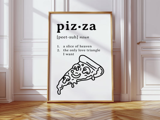 Dictionary Dreams Define Perfect Pizza
