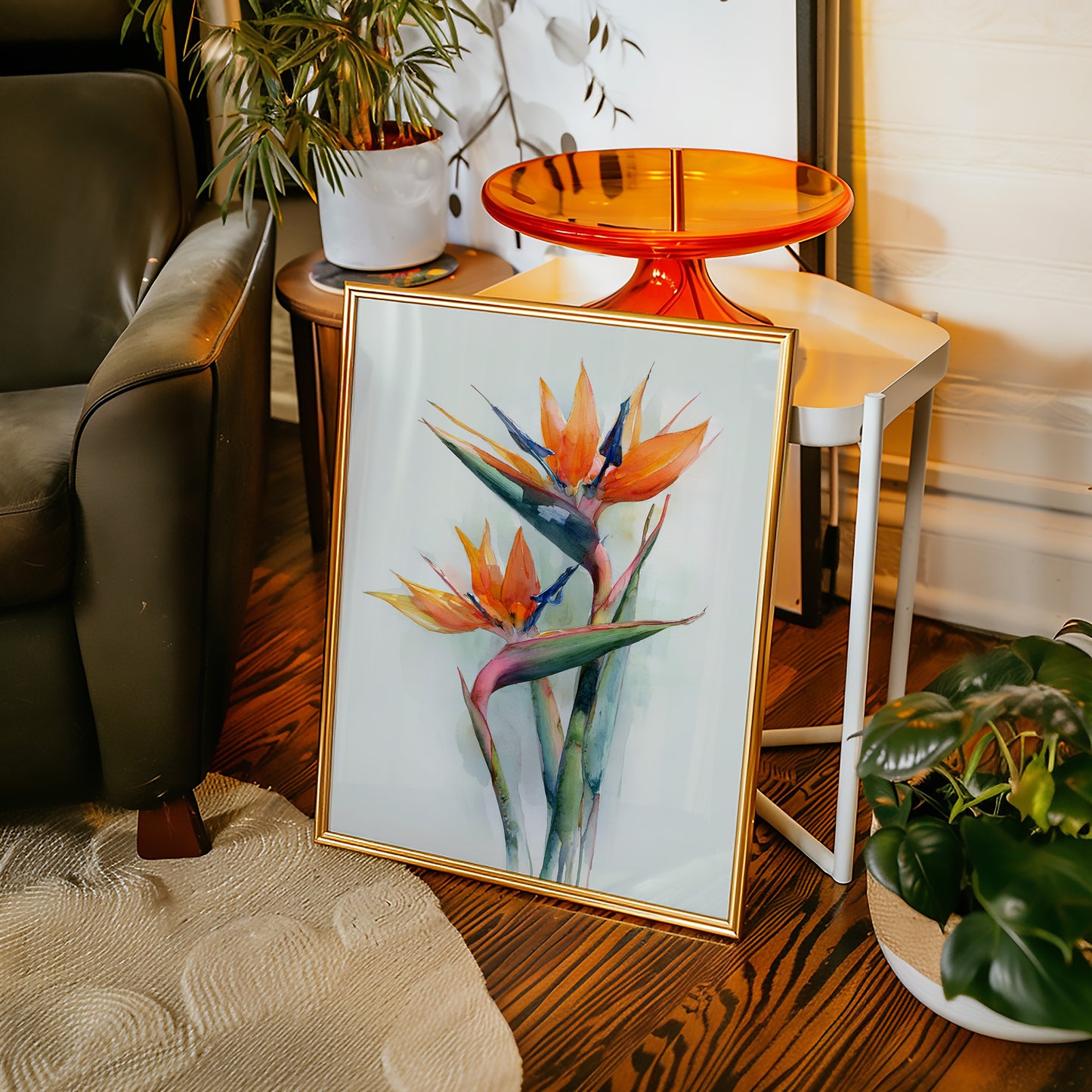 A Dance of Tropical Flames