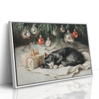 Silent Night Under Christmas Ornaments