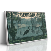 Georgia Cypress Swamp Heron