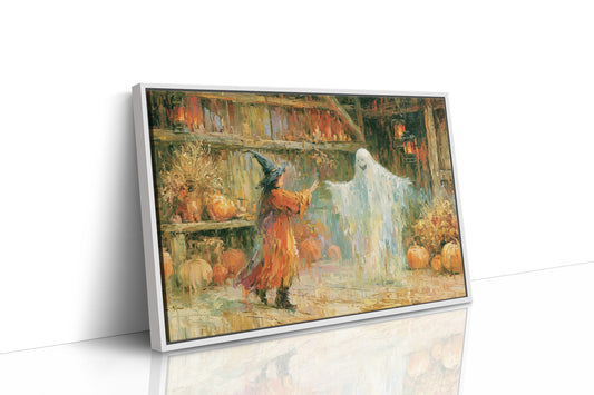A Ghostly Greeting at Harvest