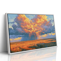 Fire in the Prairie Sky