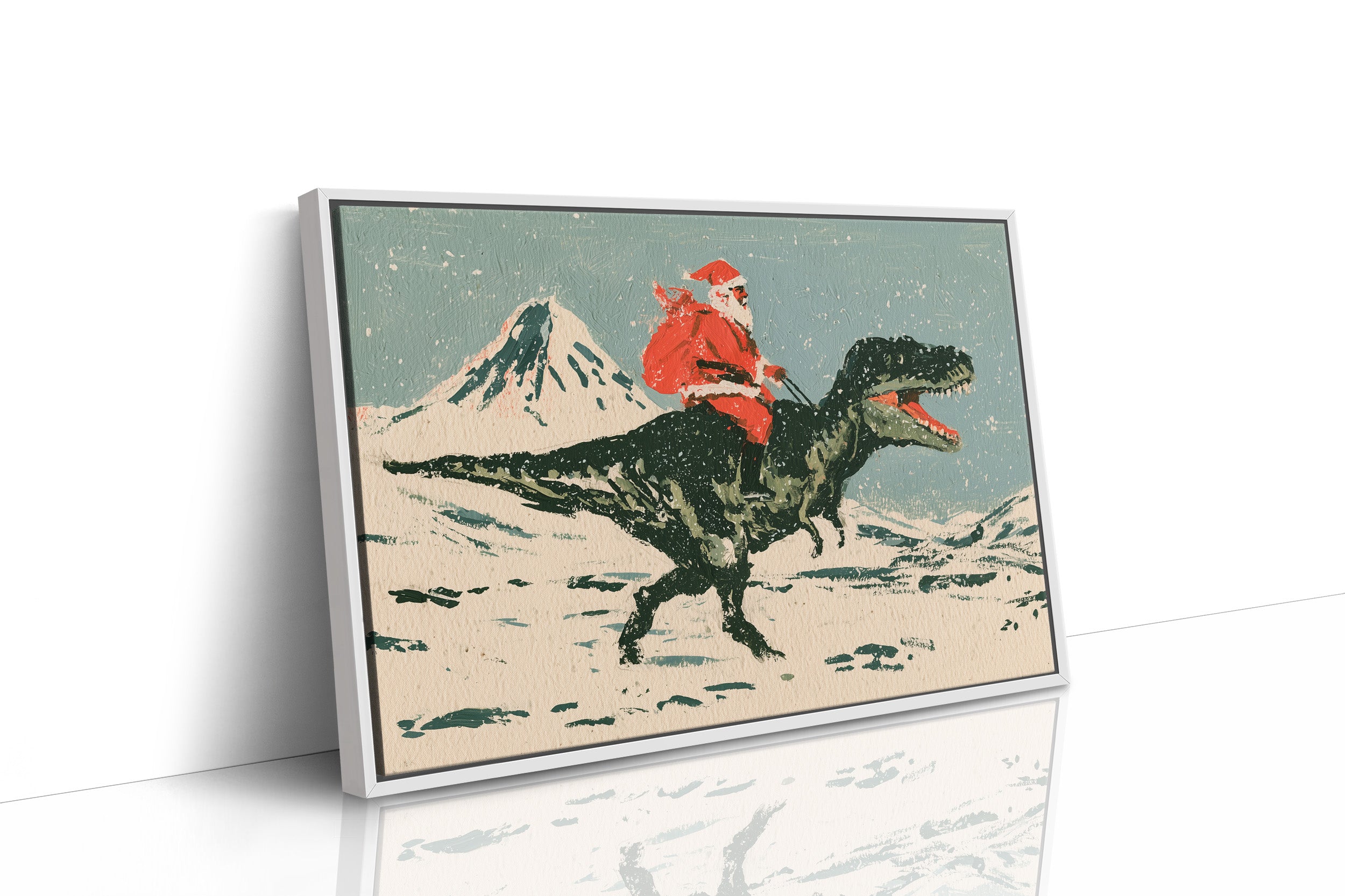 Santa's Dino Sleigh, Retro Edition