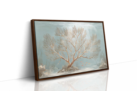 Coral Tree Beneath Azure Waters