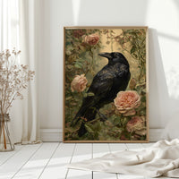 The Raven Among Blossoms