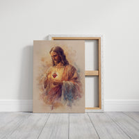 Sacred Heart In Gentle Light