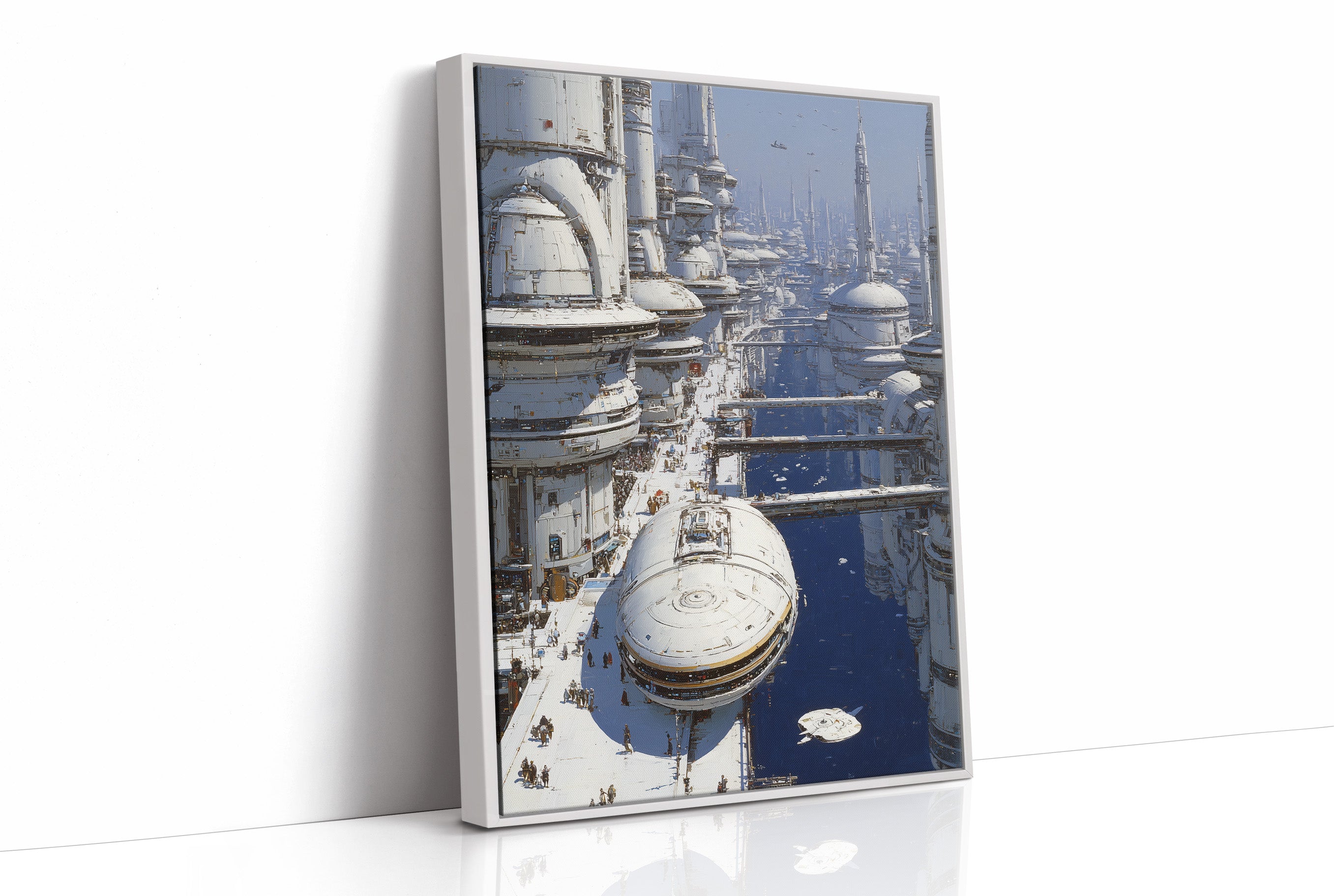 Market Day on the White Planet